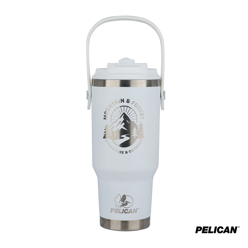 Pelican Porter™ Dual Swing 30 oz. Recycled Double Wall Stainless Steel Tumbler 63