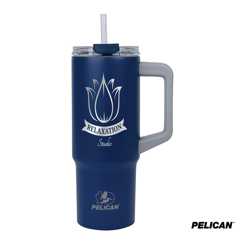 Pelican Dayventure™ 24 oz. Recycled Double Wall Stainless Steel Double Lid Travel Tumbler 59