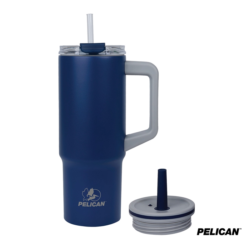 Pelican Dayventure™ 24 oz. Recycled Double Wall Stainless Steel Double Lid Travel Tumbler 61