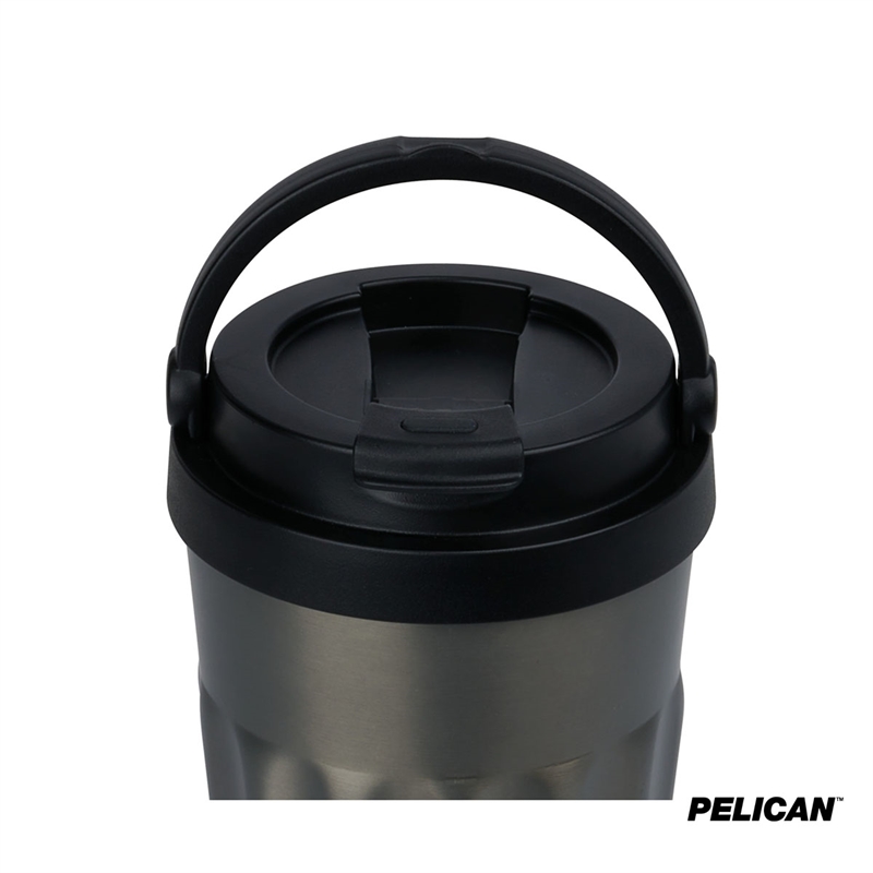 Pelican Dayventure™ 17 oz. Recycled Double Wall Stainless Steel Handle Lid Travel Tumbler 2
