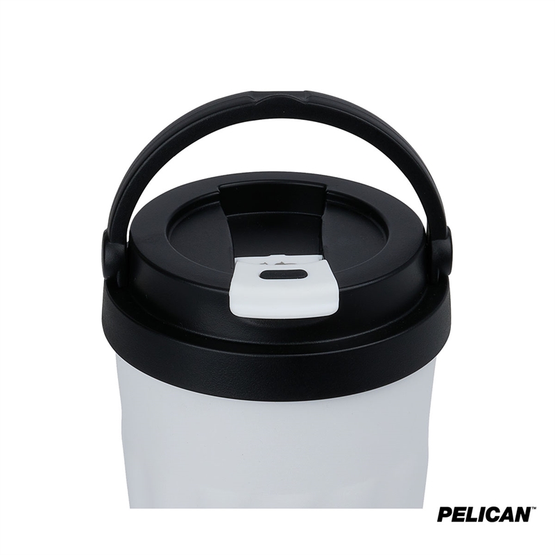 Pelican Dayventure™ 17 oz. Recycled Double Wall Stainless Steel Handle Lid Travel Tumbler 14
