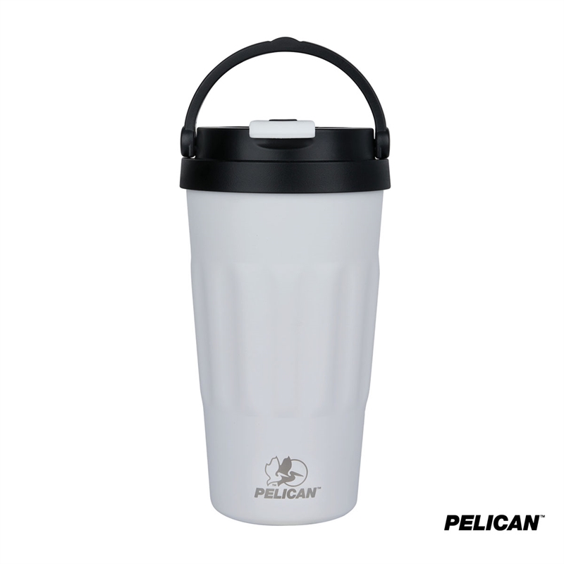 Pelican Dayventure™ 17 oz. Recycled Double Wall Stainless Steel Handle Lid Travel Tumbler 47