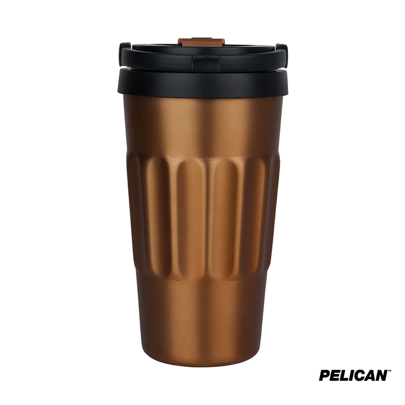 Pelican Dayventure™ 17 oz. Recycled Double Wall Stainless Steel Handle Lid Travel Tumbler 25