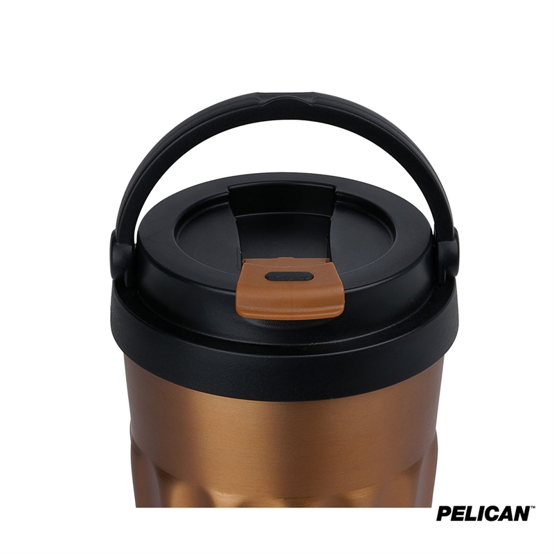 Pelican Dayventure™ 17 oz. Recycled Double Wall Stainless Steel Handle Lid Travel Tumbler 26