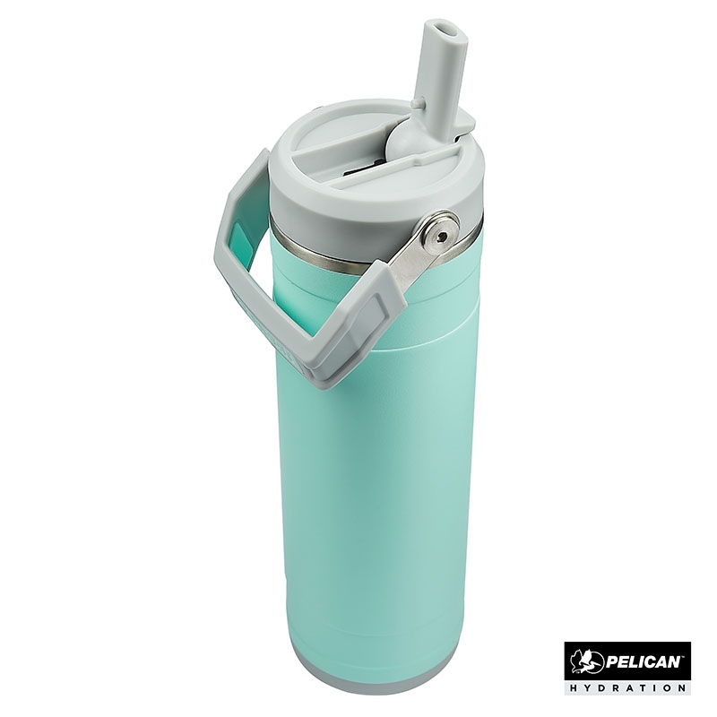 Pelican Pacific™ 26 oz. Recycled Double Wall Stainless Steel Water Bottle — view 5