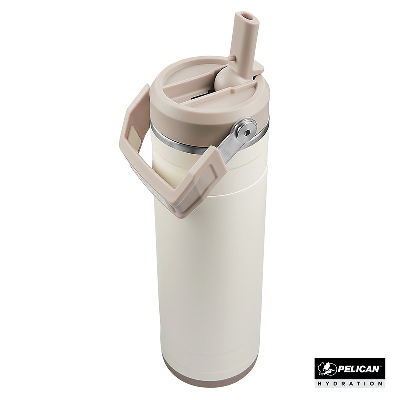 Pelican Pacific™ 26 oz. Recycled Double Wall Stainless Steel Water Bottle — view 45