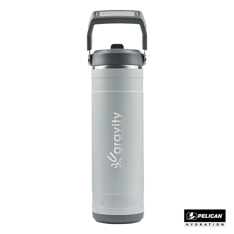 Pelican Pacific™ 26 oz. Recycled Double Wall Stainless Steel Water Bottle — view 101
