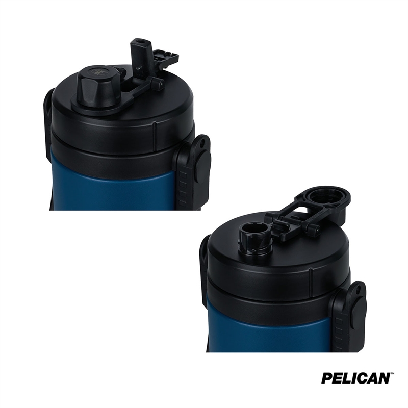 Pelican Dayventure™ 68 oz. / Half Gallon Recycled Double Wall Stainless Steel Travel Jug 18