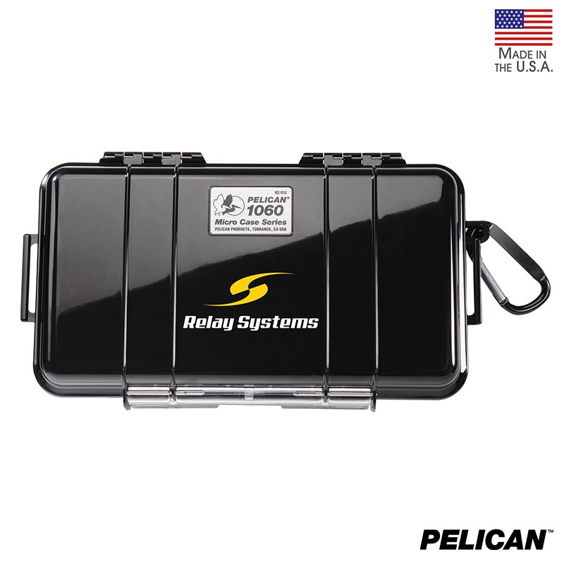 Pelican™ 1060 Micro Case - Solid Lid — Black