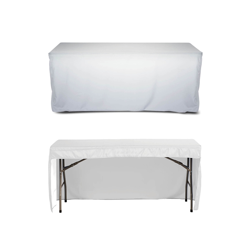 DisplaySplash 6' Fitted Open Back Table Cover 8