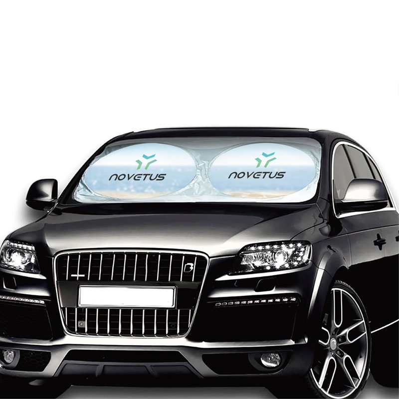 DisplaySplash Collapsible Car Sun Shade