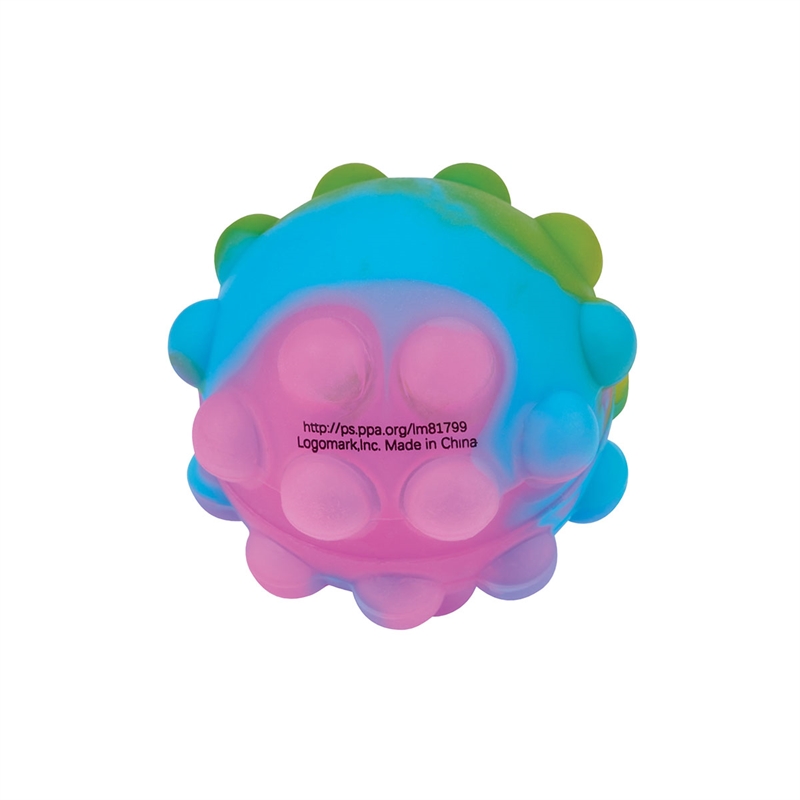 Lala Push Pop Ball Keyring 15
