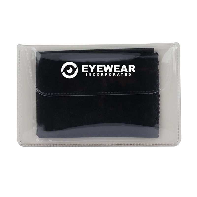 Maxwell Recycled (RPET) Cleaning Cloth — Black