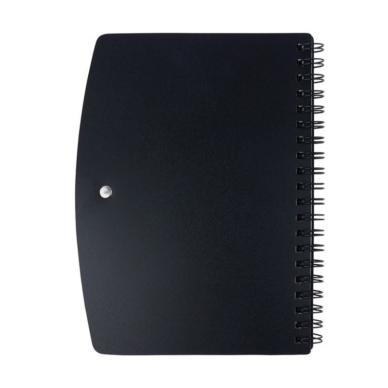 Bates Spiral FSC® Notebook With Sticky Notes and Flags