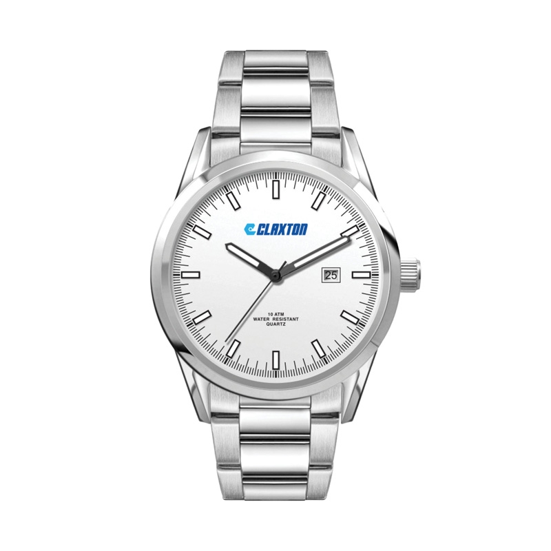 42MM SS, SILVER CASE, 3-HAND MVT, DTE