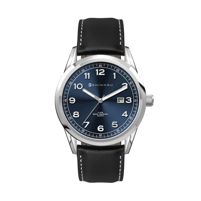 42MM SS, SILVER CASE, 3-HAND MVT, DTE