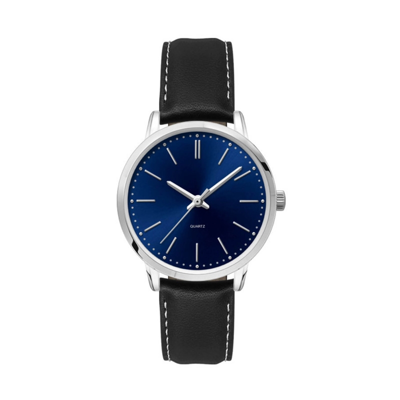30.5MM, SILVER METAL CASE, 3-HAND MVT 6