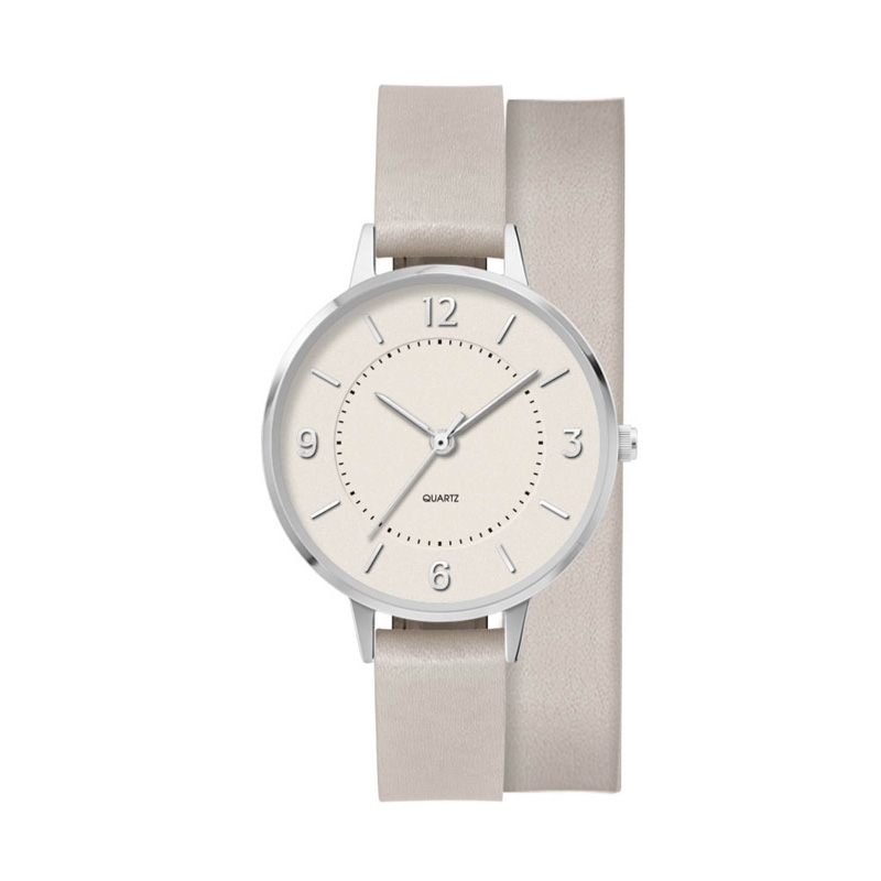 34MM, SILVER METAL CASE, 3-HAND MVT 3
