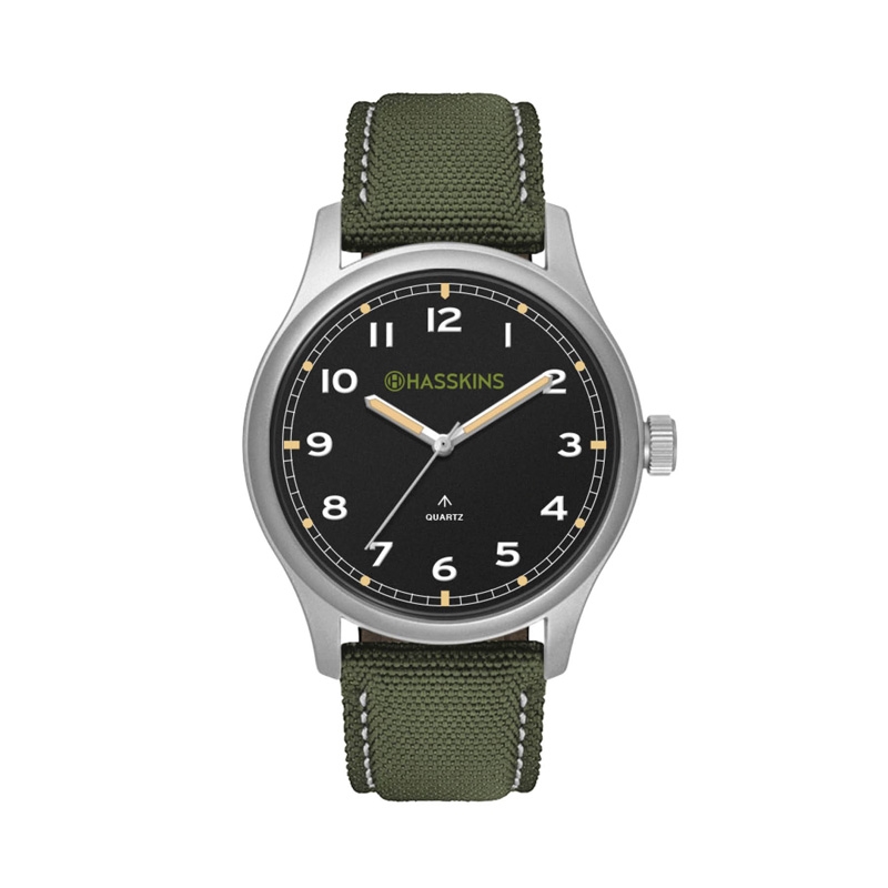 40MM, SILVER METAL CASE,  3-HAND MVT 6