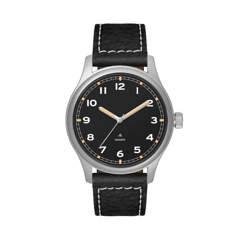 40MM, SILVER METAL CASE, 3-HAND MVT 7