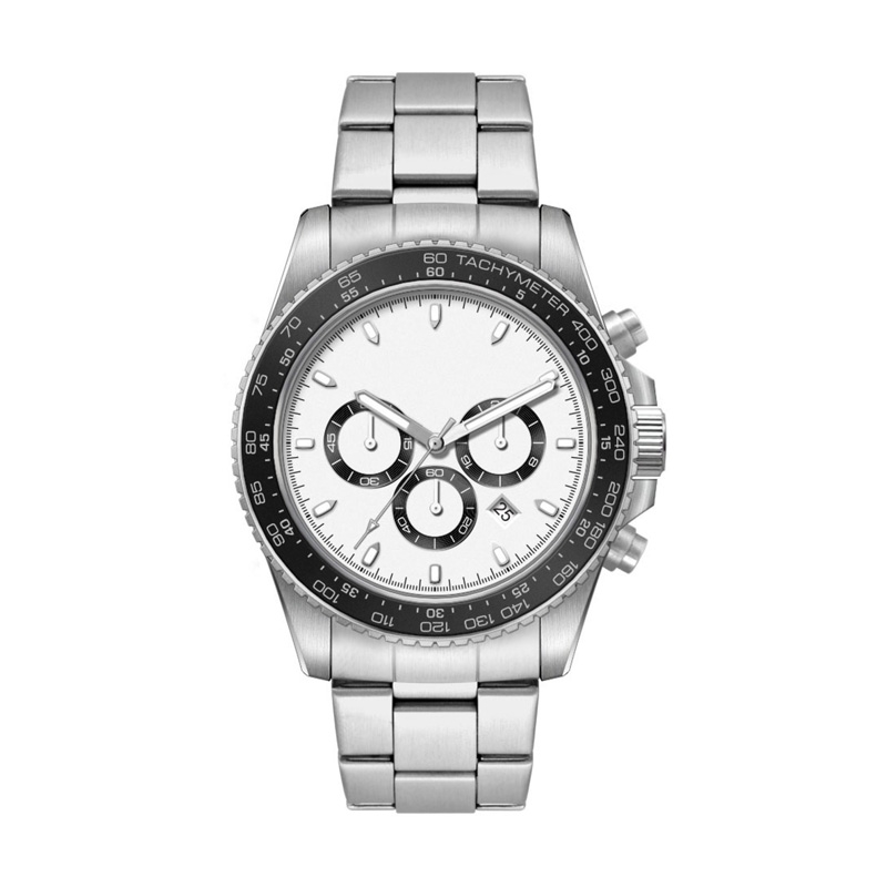 42.5MM, SS, SILVER CASE, CHRONO MVT, DTE 6