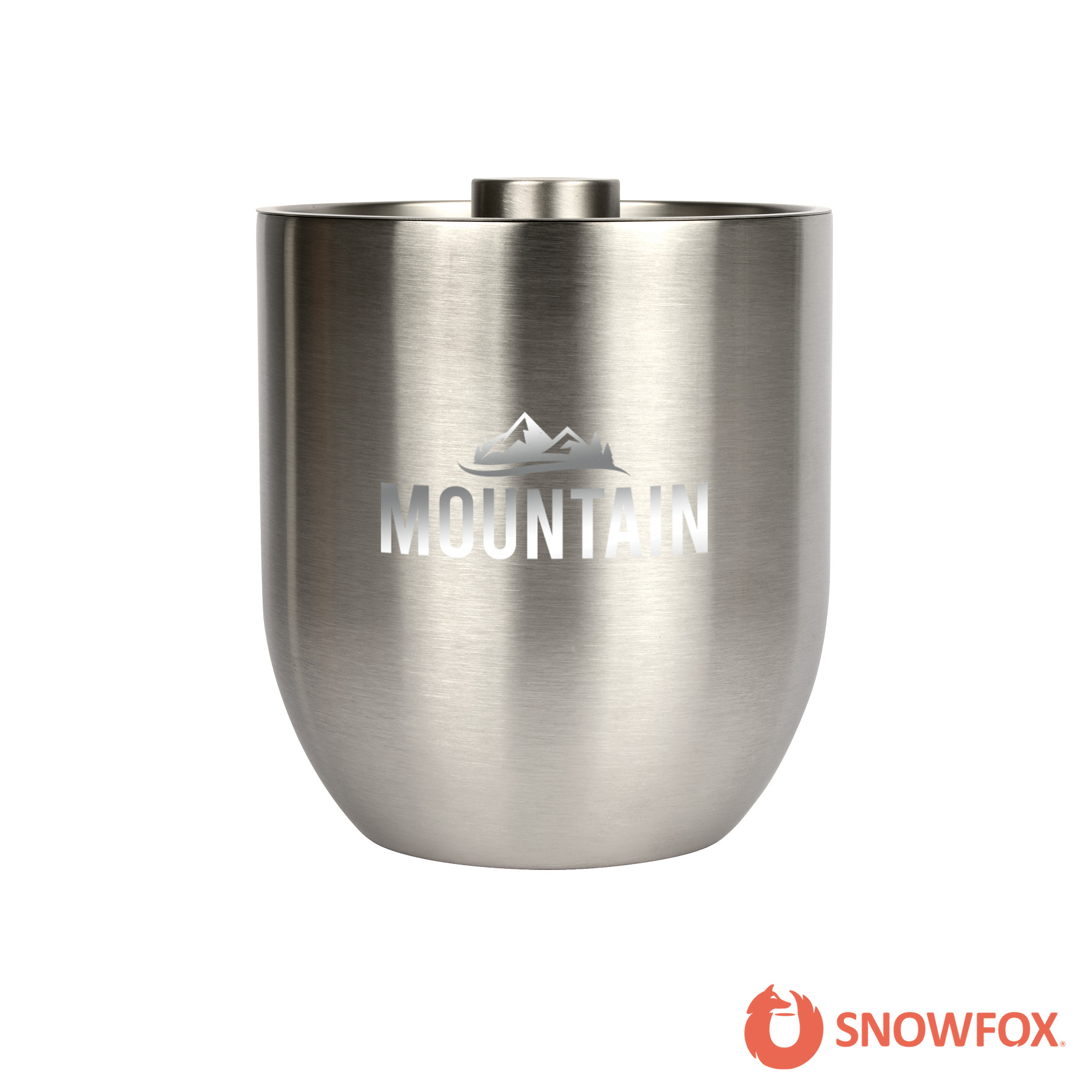 Snowfox® 3L Double Wall Stainless Steel, Vacuum Insulated Ice Bucket 52