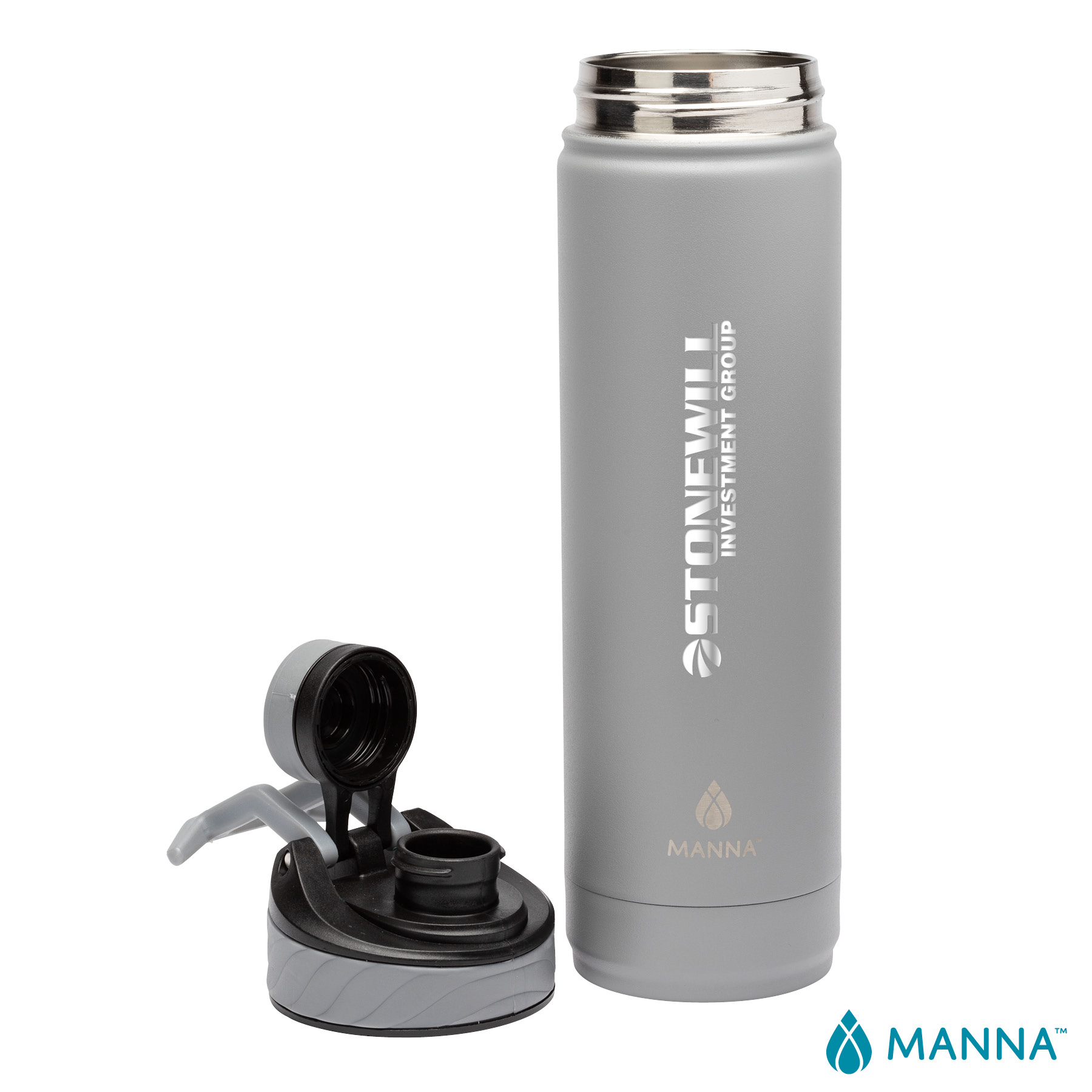 Manna™ 26 oz. Convoy Double Wall Steel Bottle 8