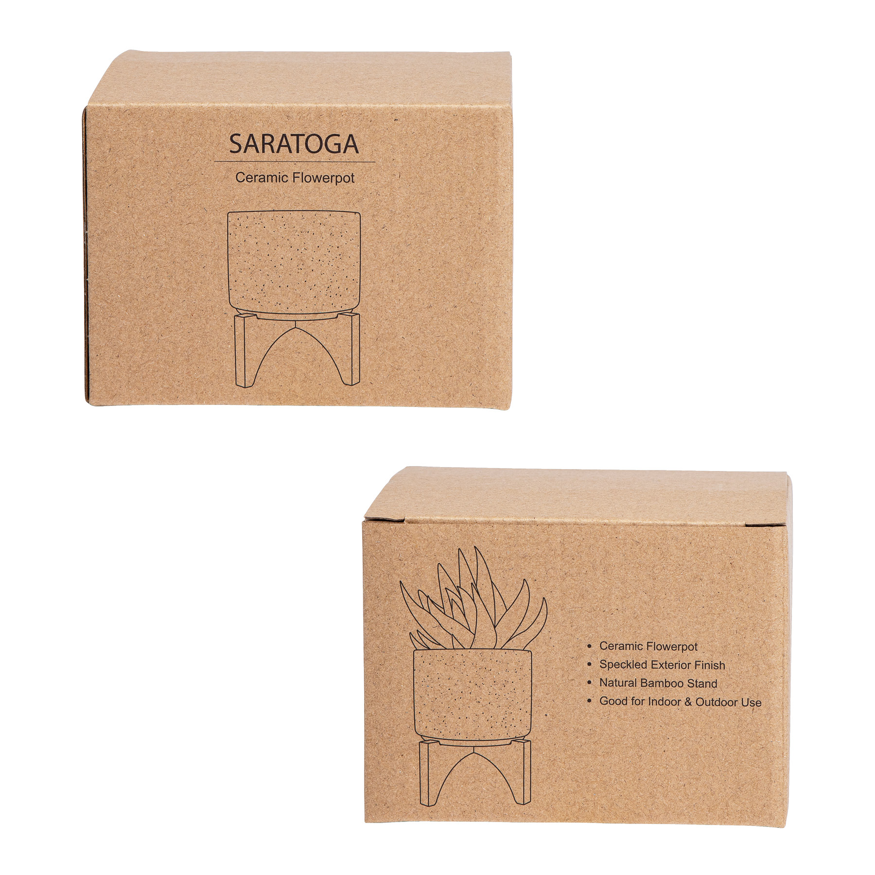 Saratoga Ceramic Flower Pot 20