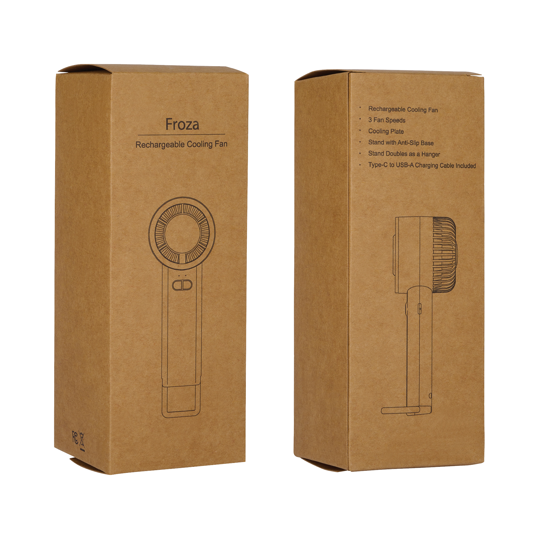 Froza Rechargeable Cooling Fan 6