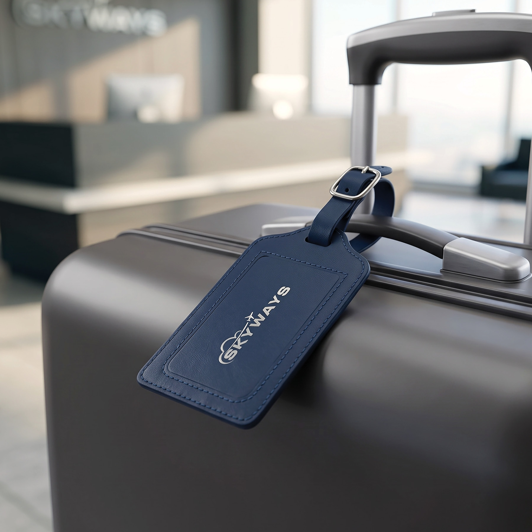 Hawthorne Recycled PU Luggage Tag 29