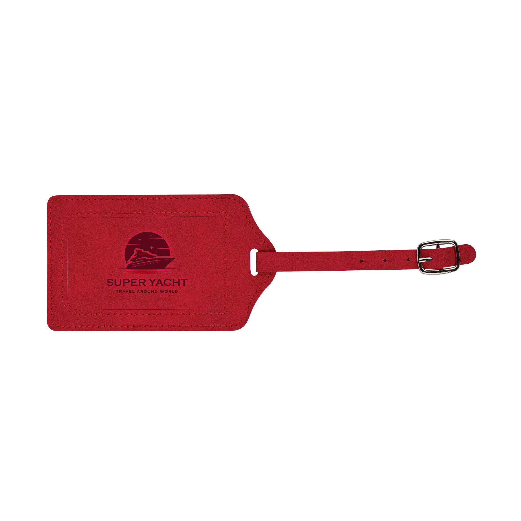 Hawthorne Recycled PU Luggage Tag 12