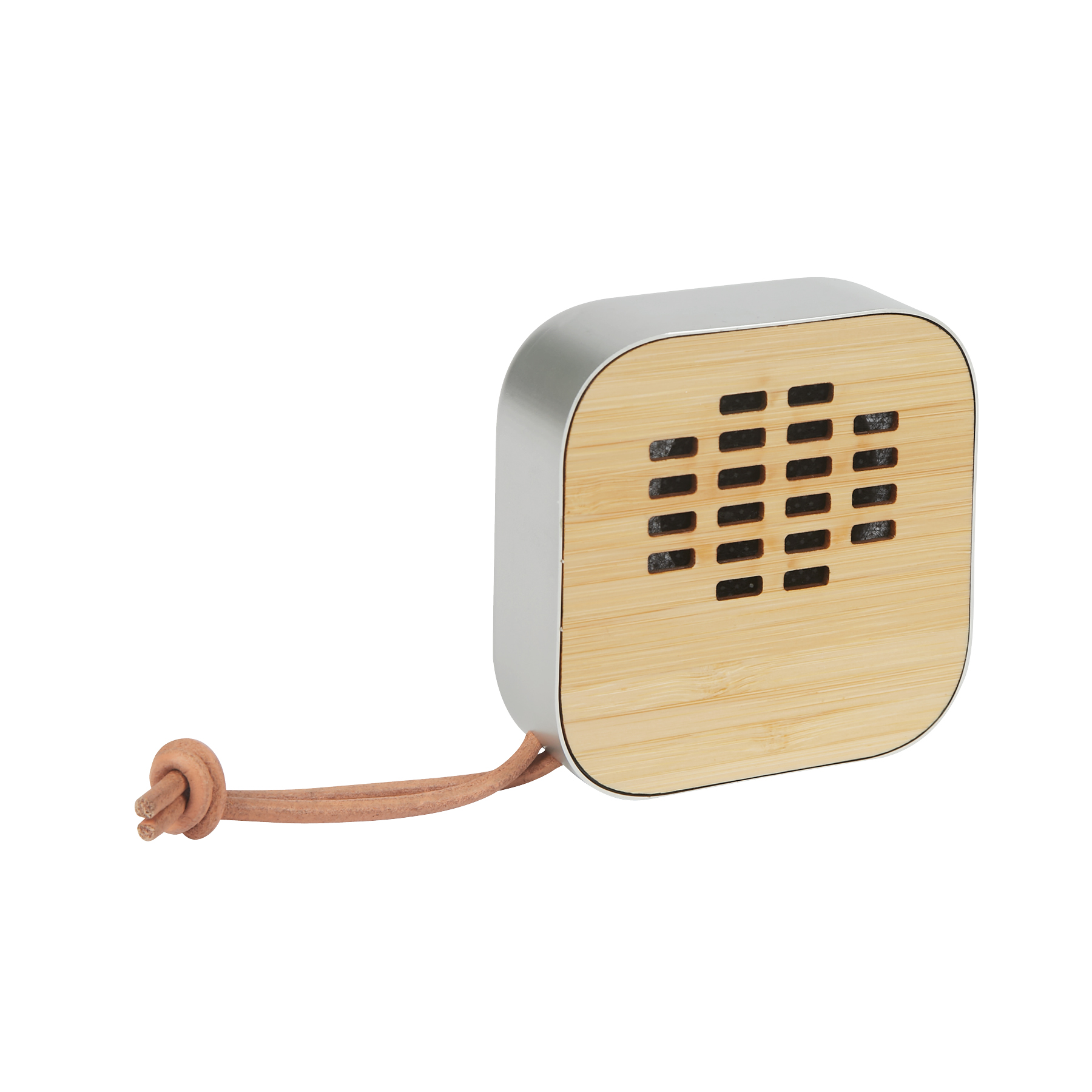 Asher 3W Recycled Aluminum / Bamboo Wireless Speaker 19