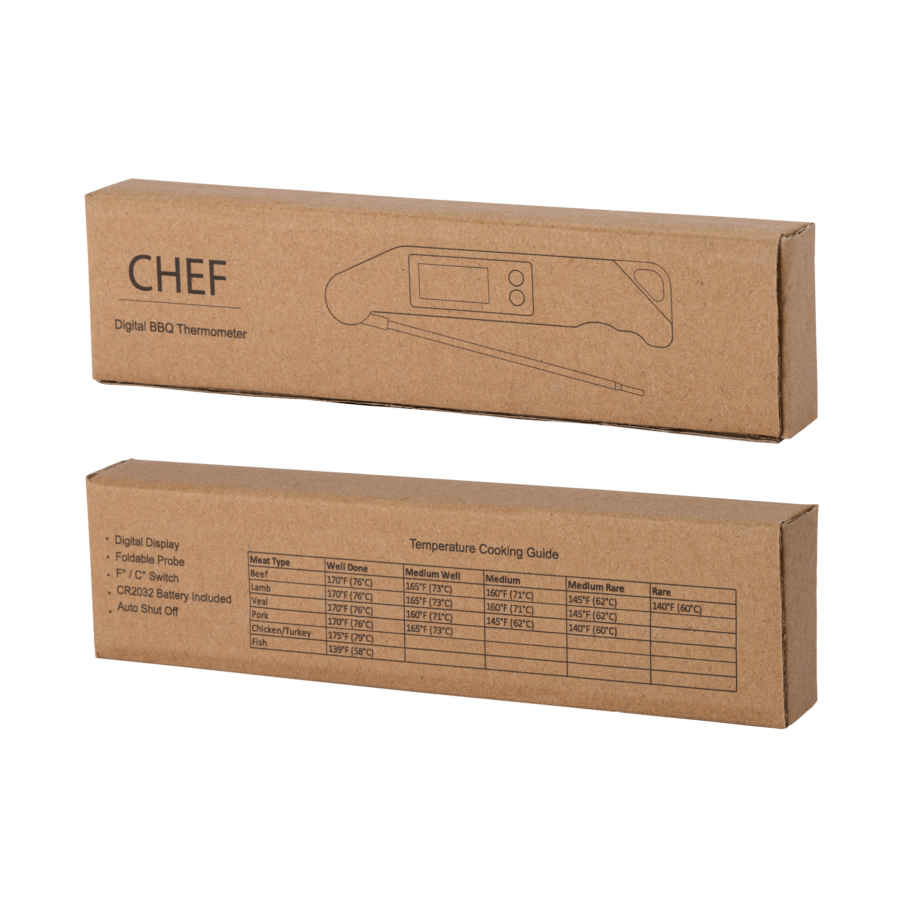 Chef Digital BBQ Thermometer 18