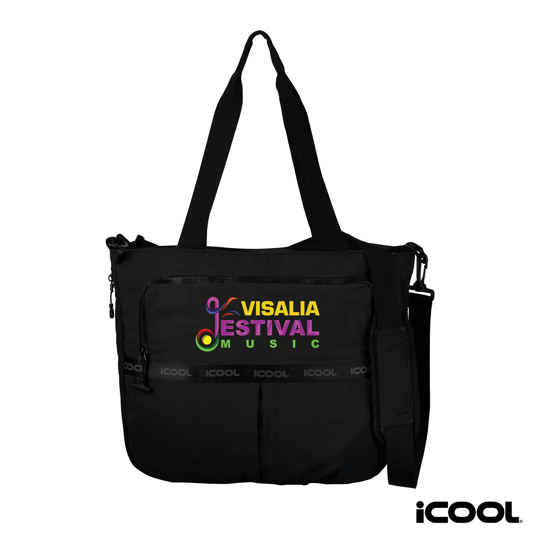 iCOOL® Penrose Recycled Nylon 24- to 36-Can Cooler Tote 3