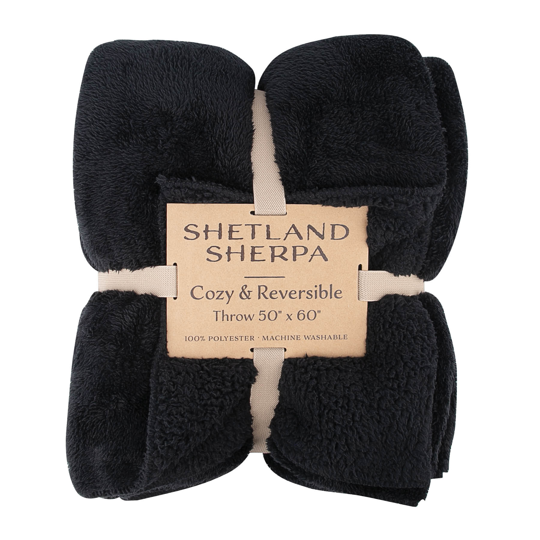 Shetland Sherpa 50 x 60 Reversible Blanket 29