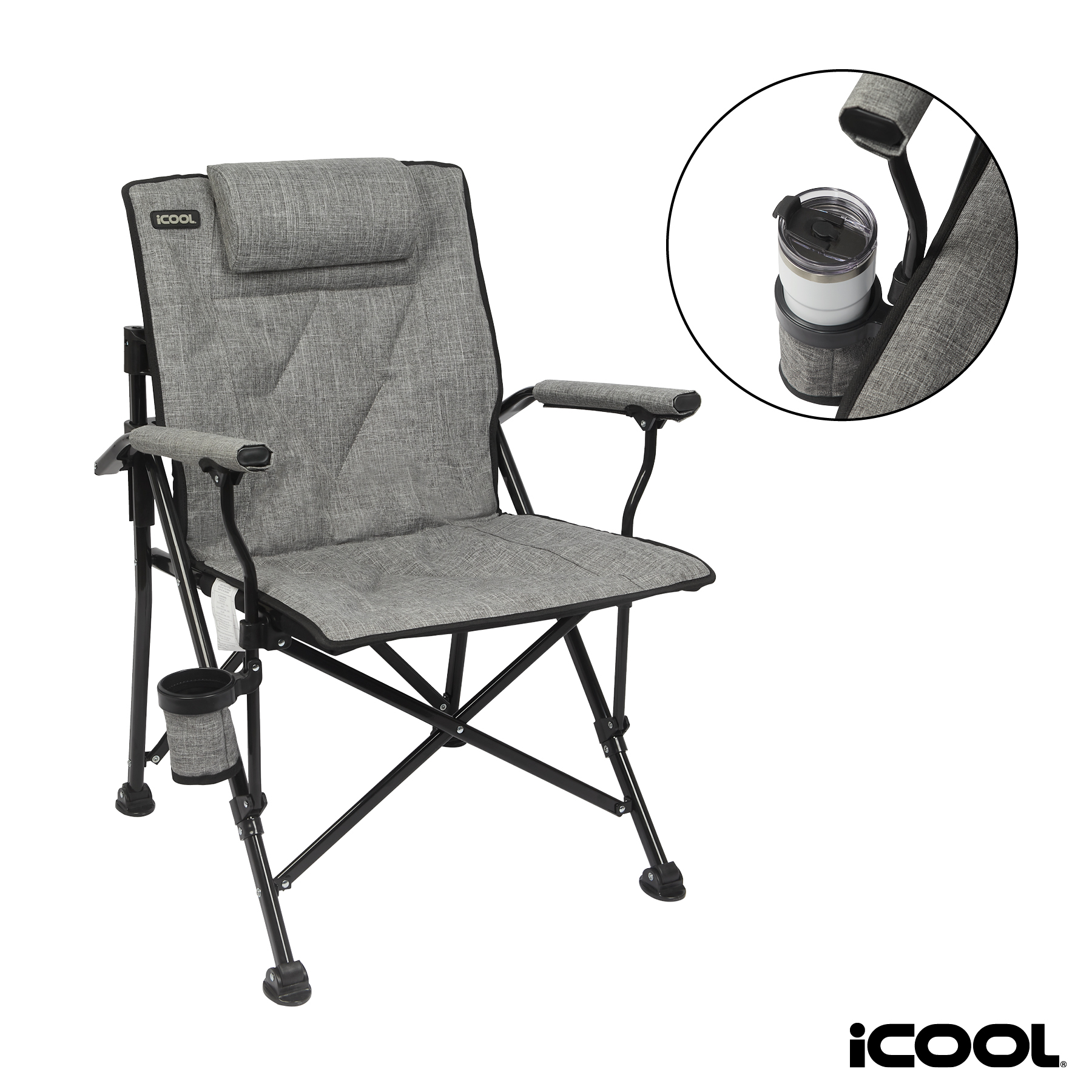iCOOL Twin Peaks Portable Camping Chair 33