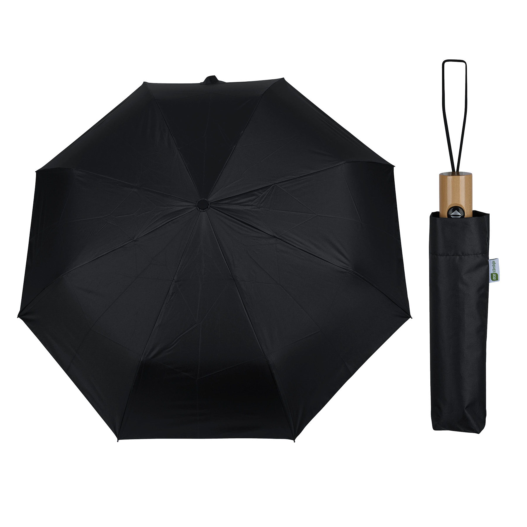 Huntsville 42" UV Protection Recycled Auto Open/Close Folding Umbrella 17