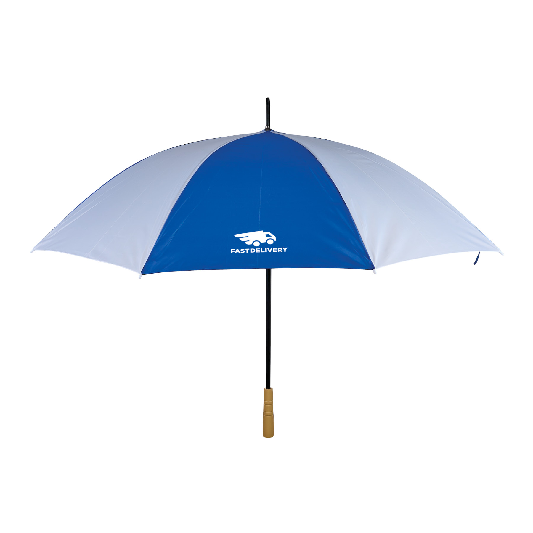Hartselle 60" Golf Umbrella With Wood Handle 25
