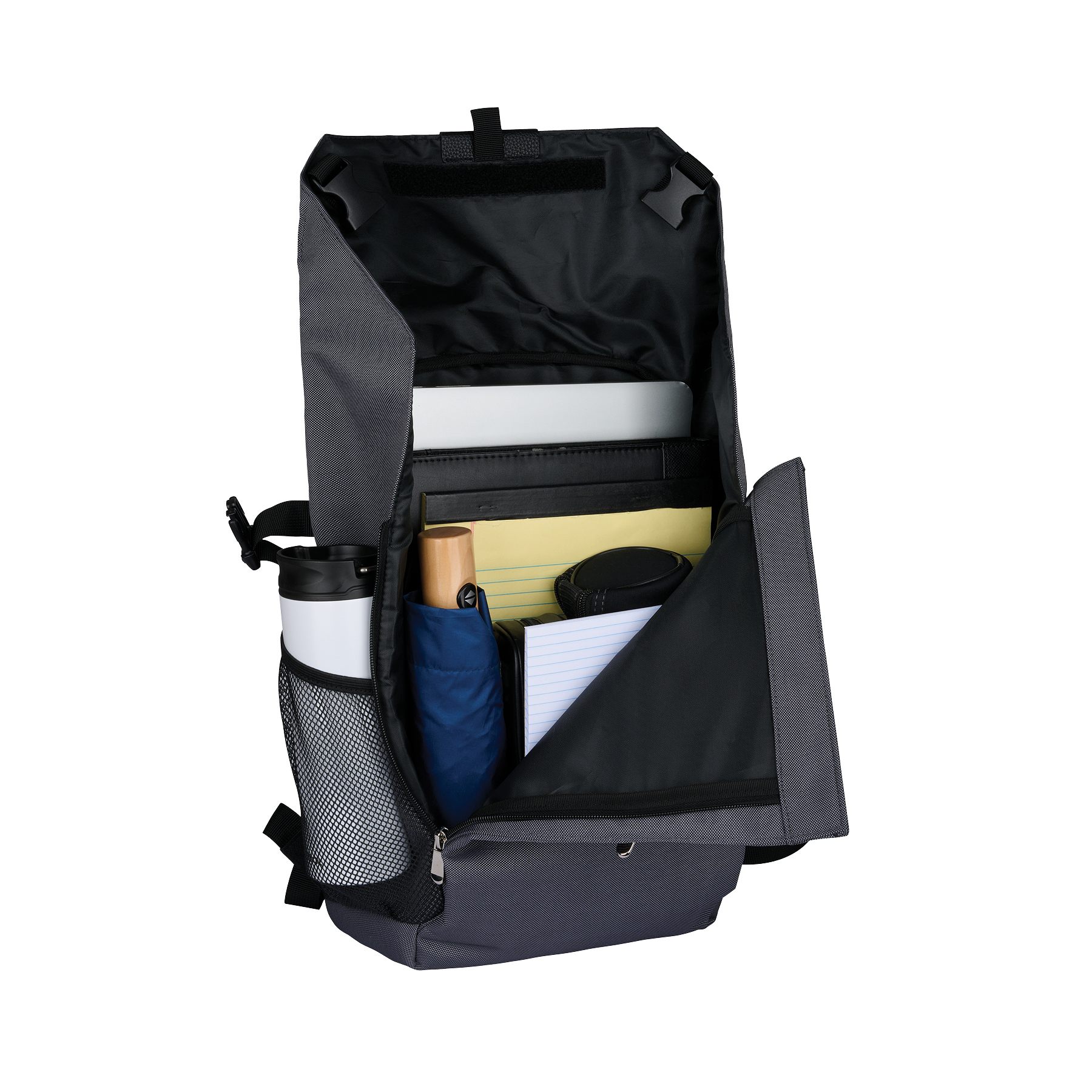 Kieran Polycanvas Laptop Backpack 10