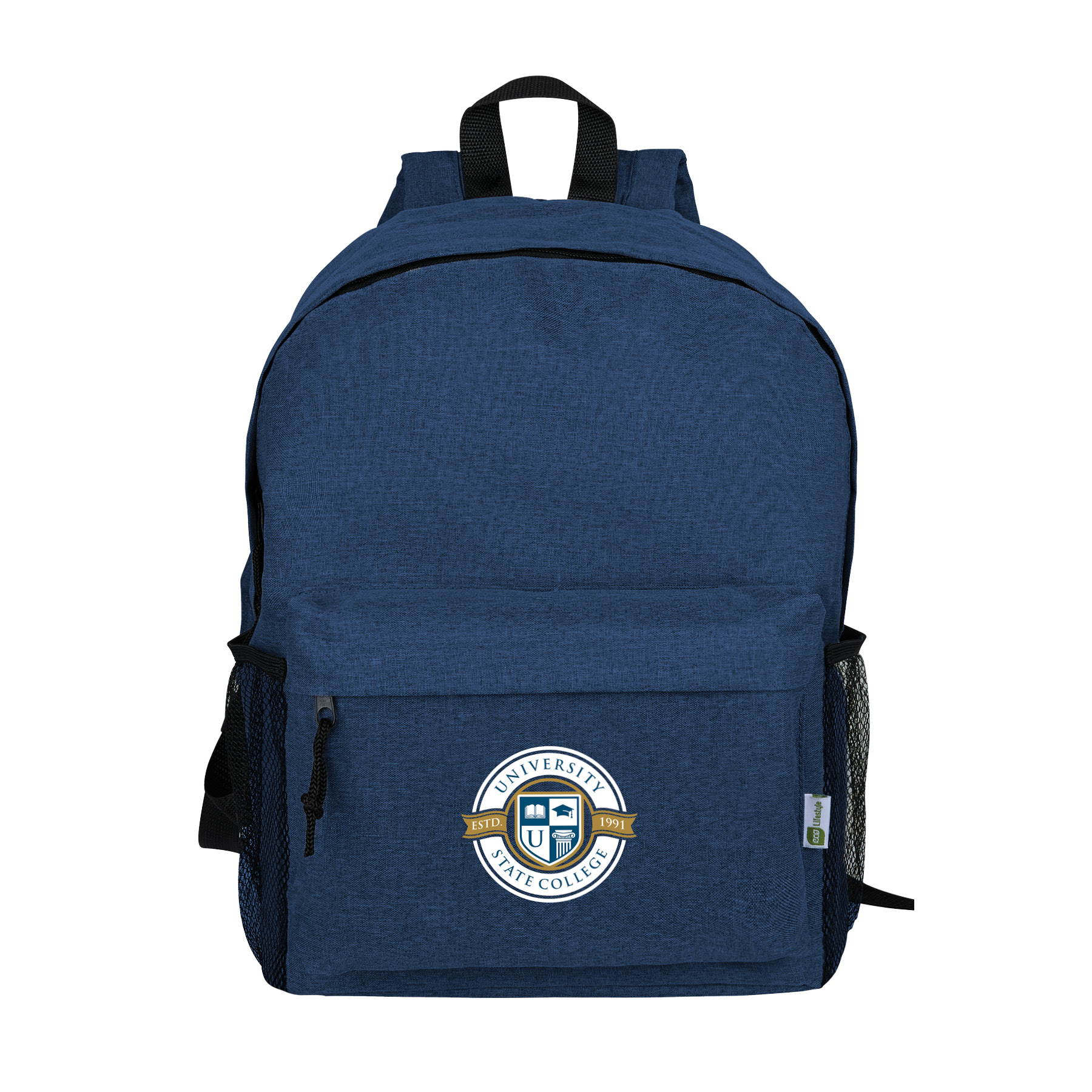 Benjamin Recycled (RPET) 2-Tone Backpack 5
