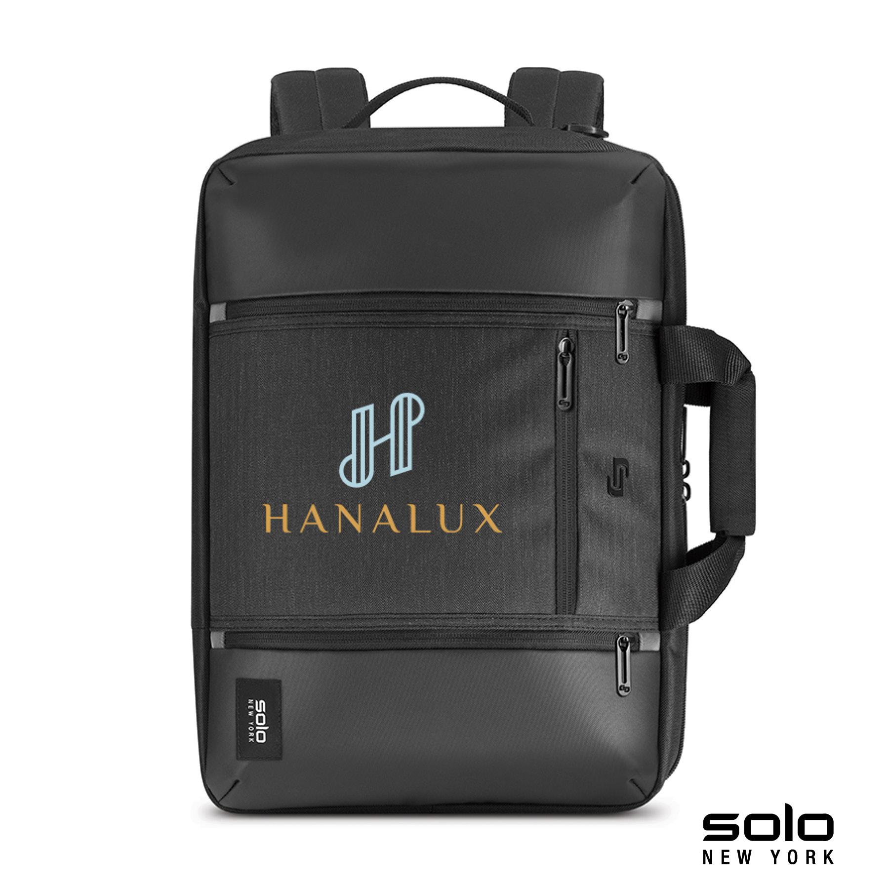 Solo New York Highpass Hybrid Briefcase Backpack 4