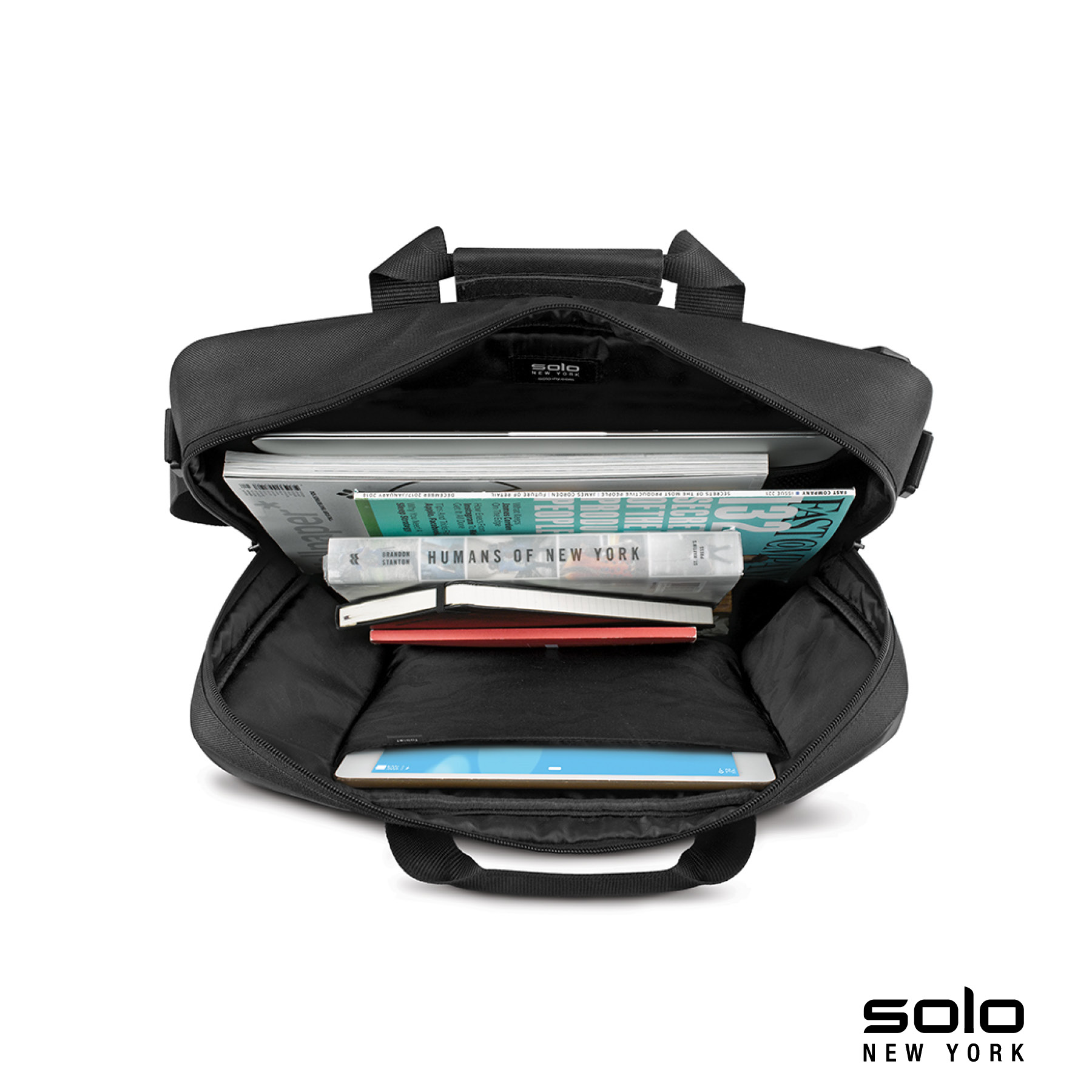 Solo New York Highpass Hybrid Briefcase Backpack 13