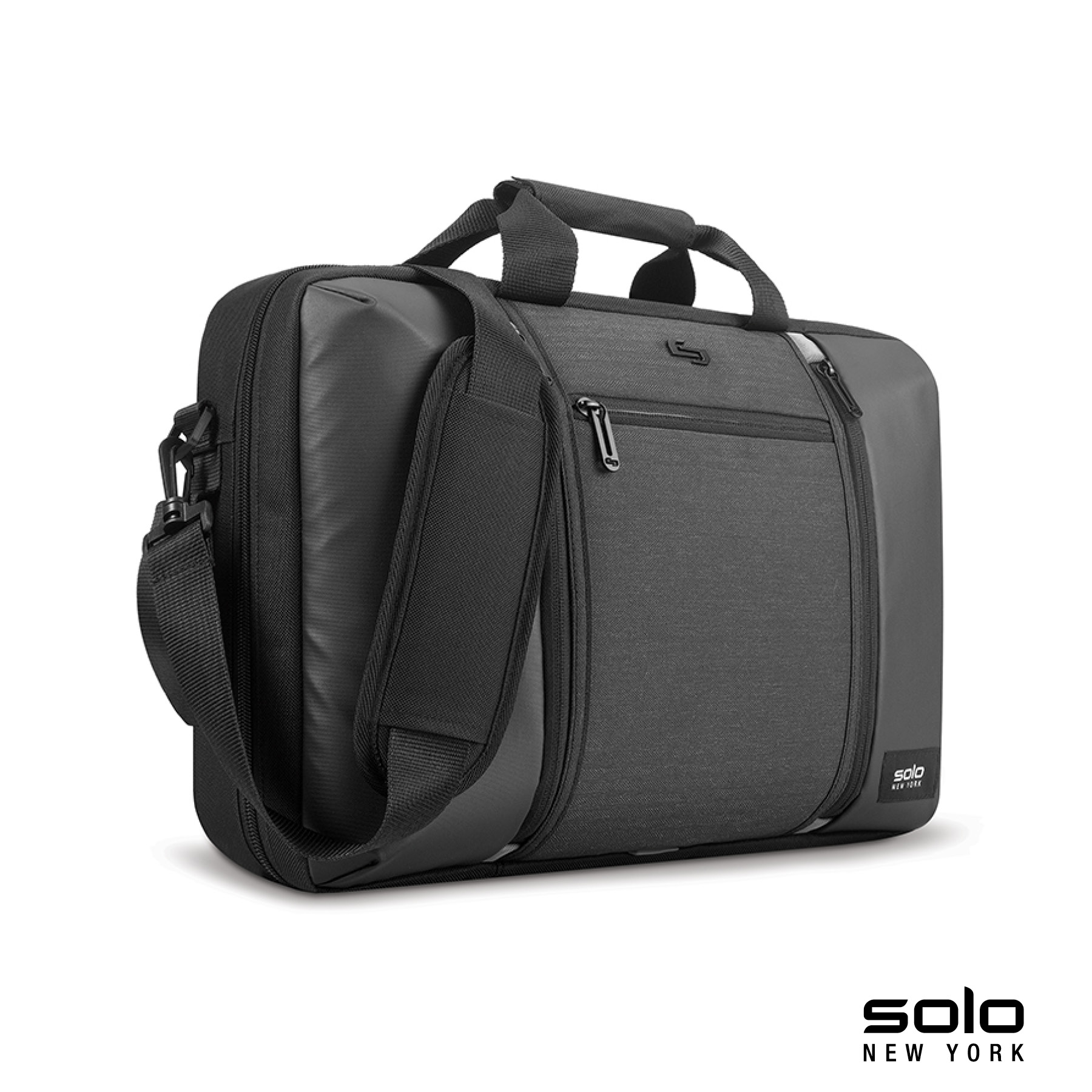 Solo New York Highpass Hybrid Briefcase Backpack 24