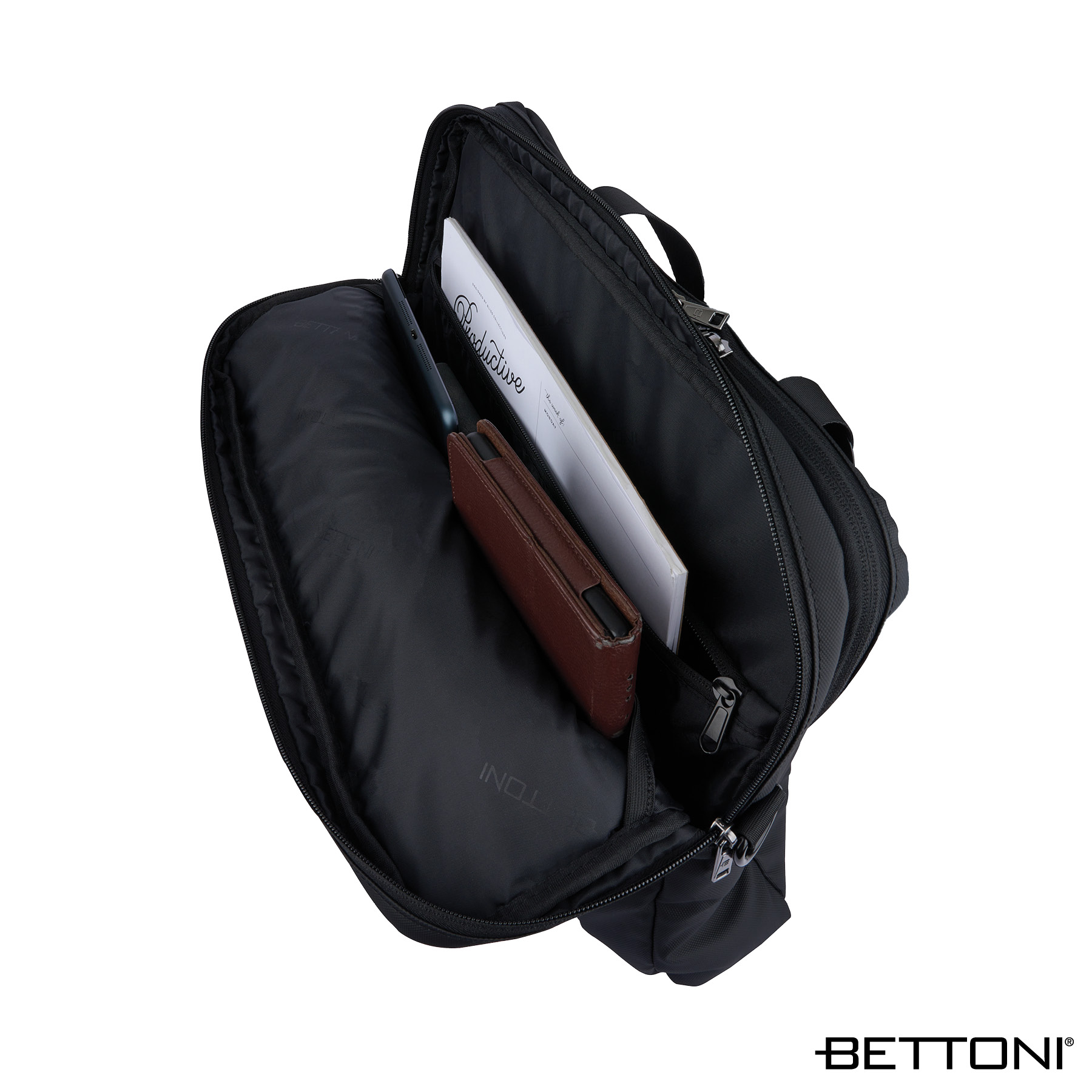 Bettoni® Moda Milano RPET Laptop Briefcase 22