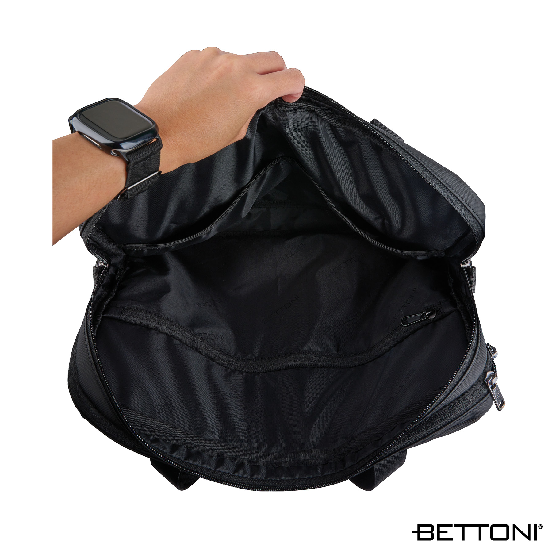 Bettoni® Moda Milano RPET Laptop Briefcase 23