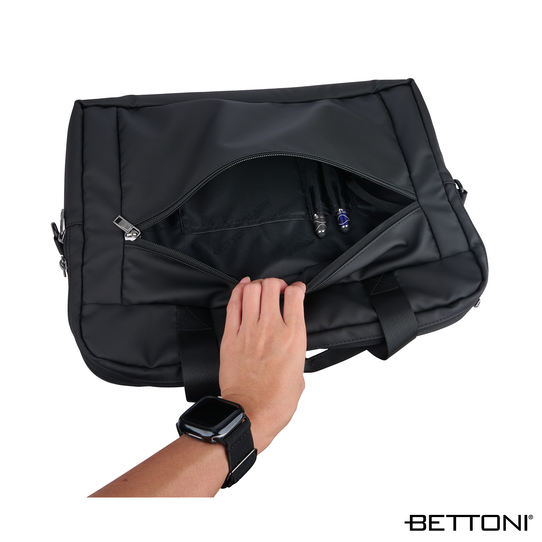 Bettoni® Moda Milano RPET Laptop Briefcase 24