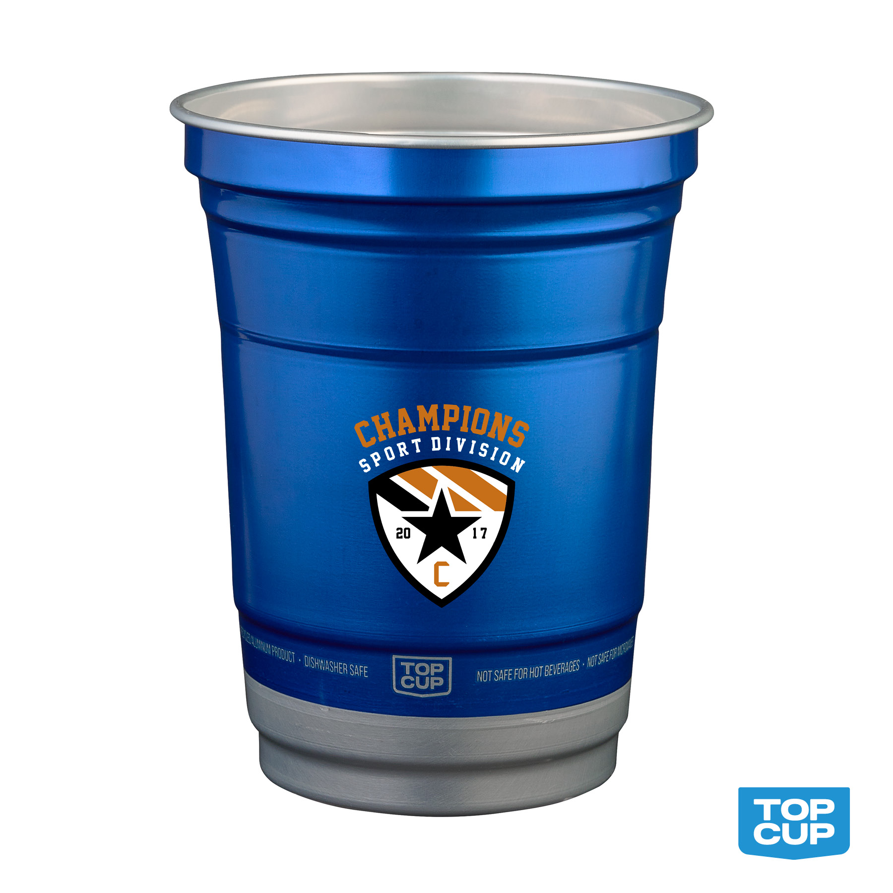 Top Cup™ 16 oz. Recycled Aluminum Stadium Cup 32