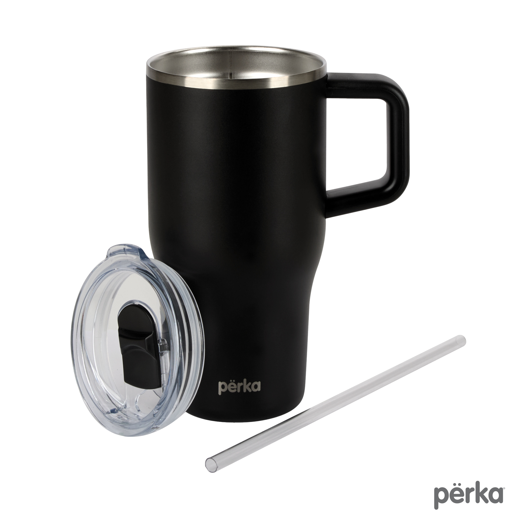 Perka® Myrton 20 oz. Double Wall, Recycled Stainless Steel Travel Mug 41