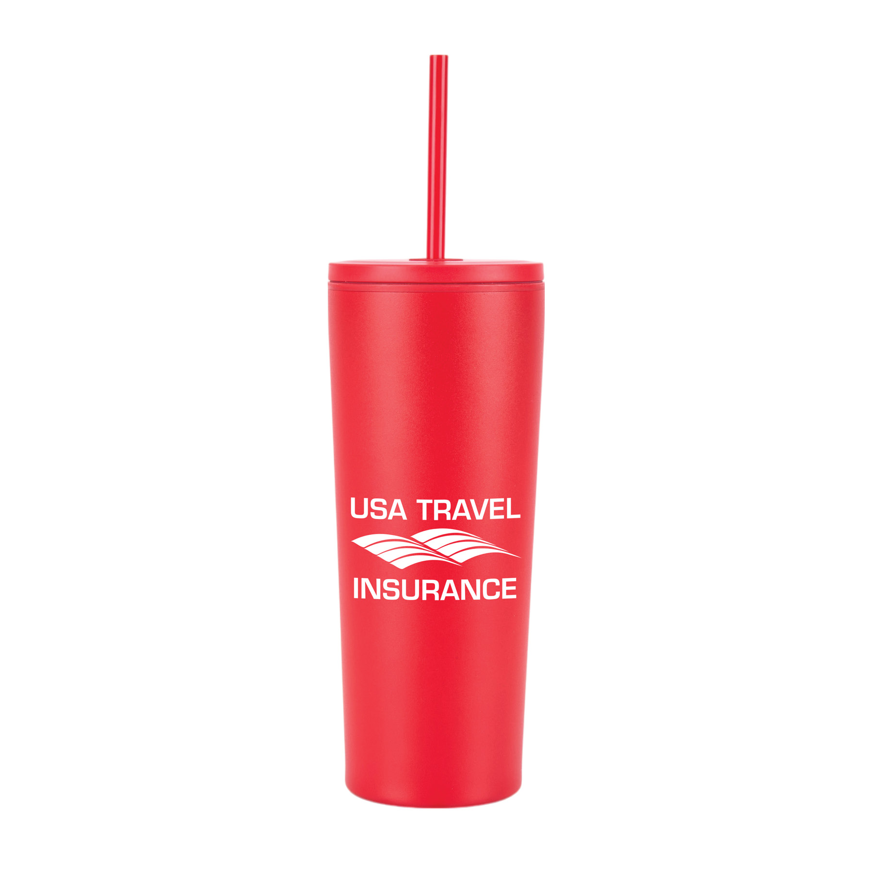 Bayard 24 oz. Double Wall Steel/PP Liner Straw Tumbler 28