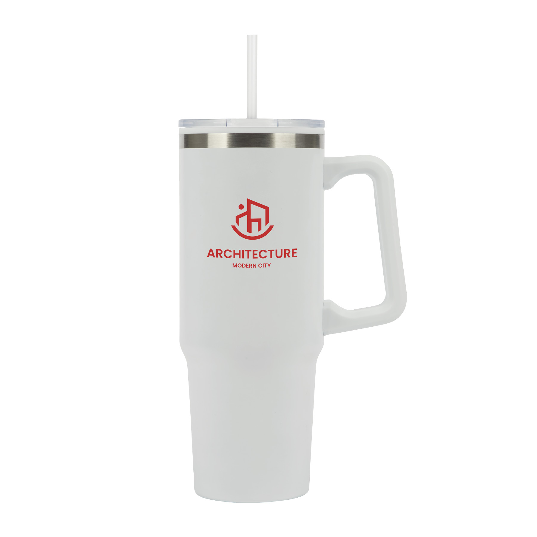 Rhea 30 oz. Steel/ 100% Recycled PP Liner Travel Mug 62